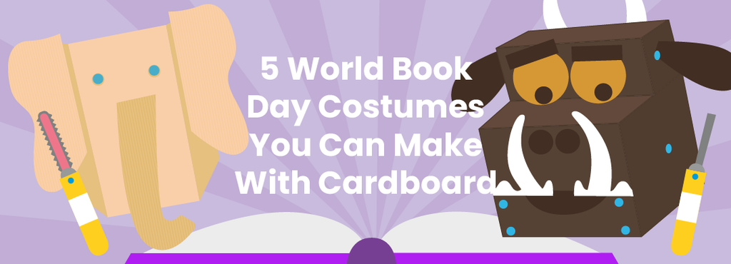 5 World Book Day Costumes You Can Make With Cardboard