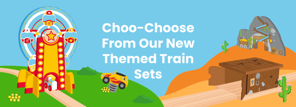 Choo-Choose From Our New Themed Train Sets