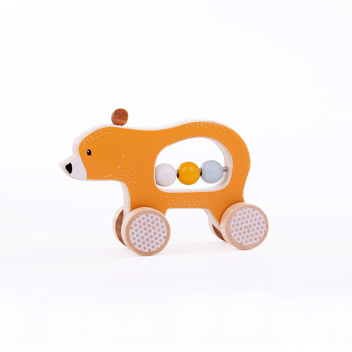 FSC® Certified Push Along Bear - DAMAGED BOX