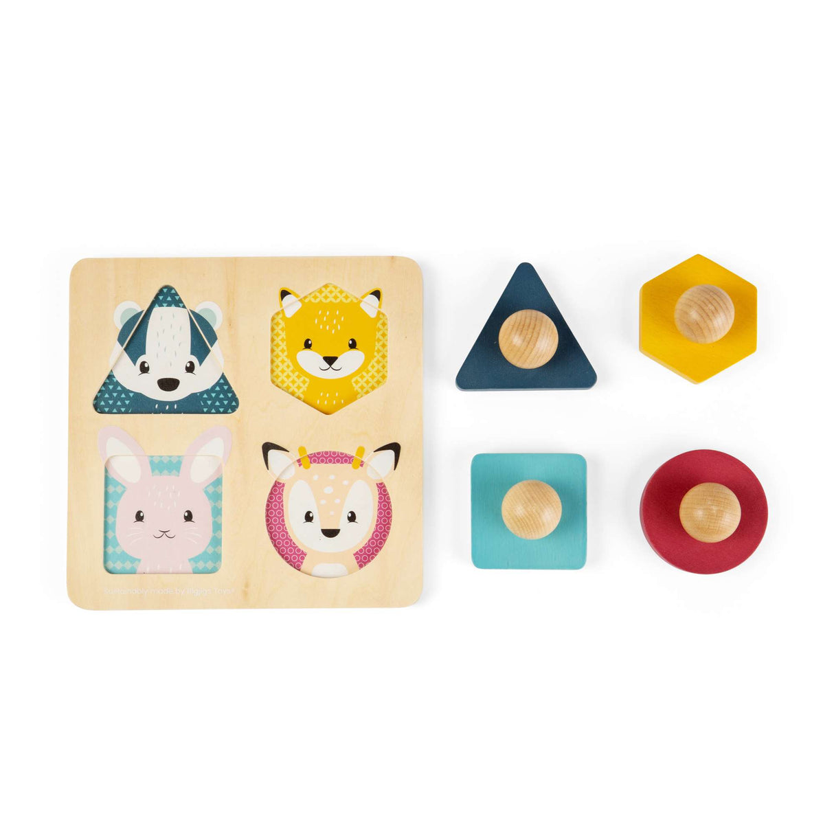 FSC® Certified Woodland Animal Shape Puzzle