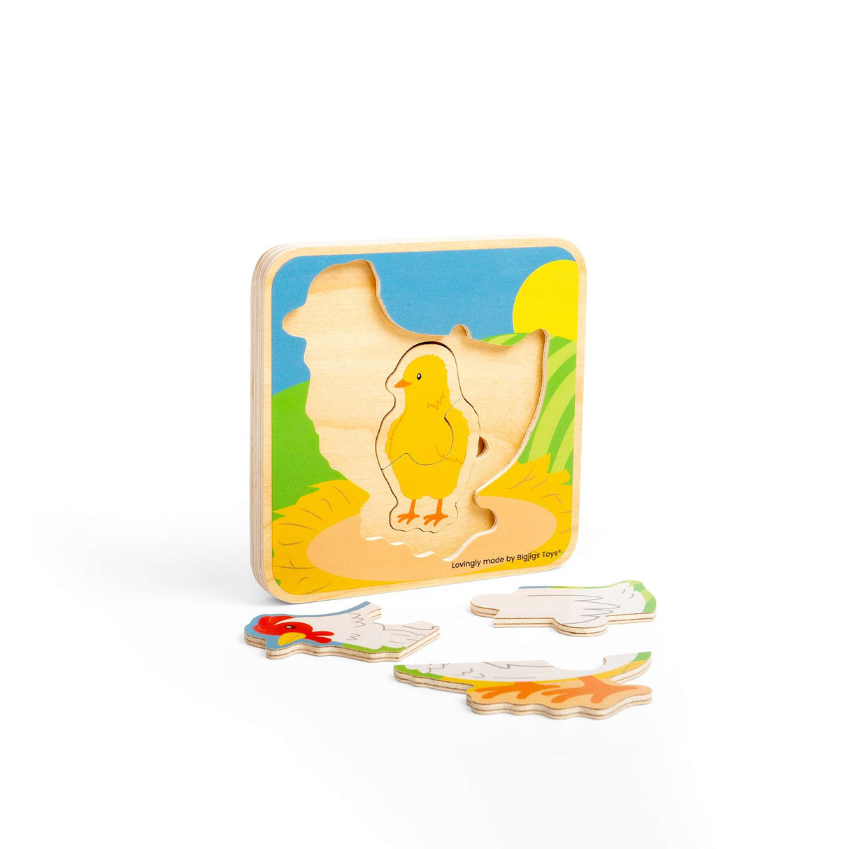 Lifecycle Layer Puzzle - Chicken