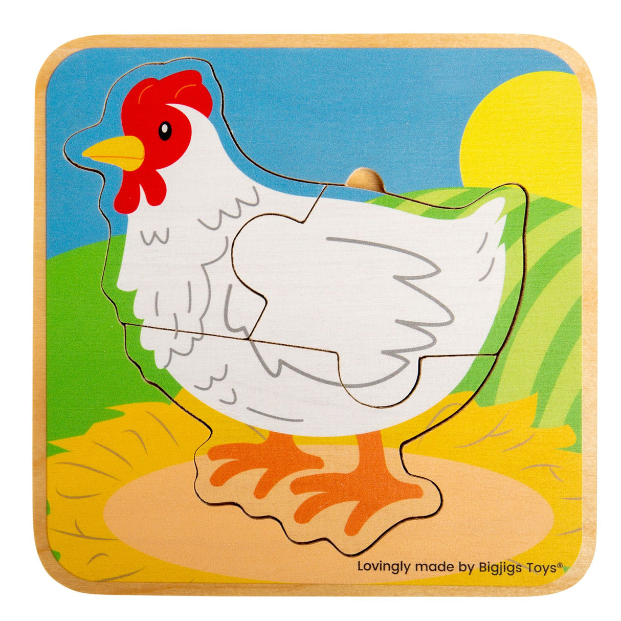 Lifecycle Layer Puzzle - Chicken