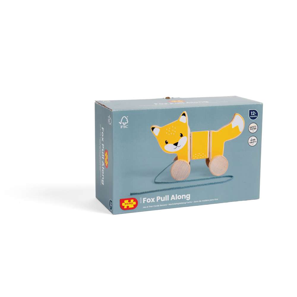 FSC® Certified Pull Along Fox