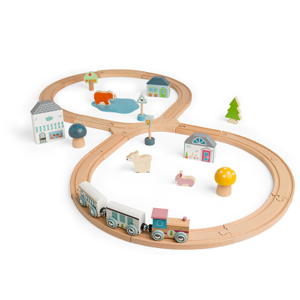 Woodland Animal Train Set - Damaged Box