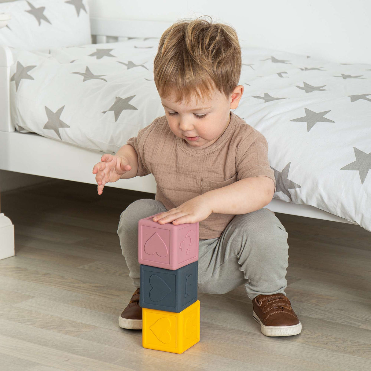 Silicone Sensory Cubes