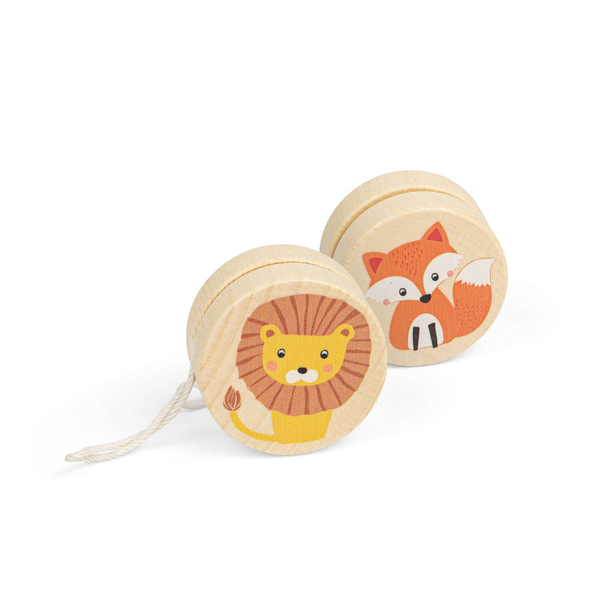 Wildlife Yo-Yos - Fox, Lion (Pack of 2)