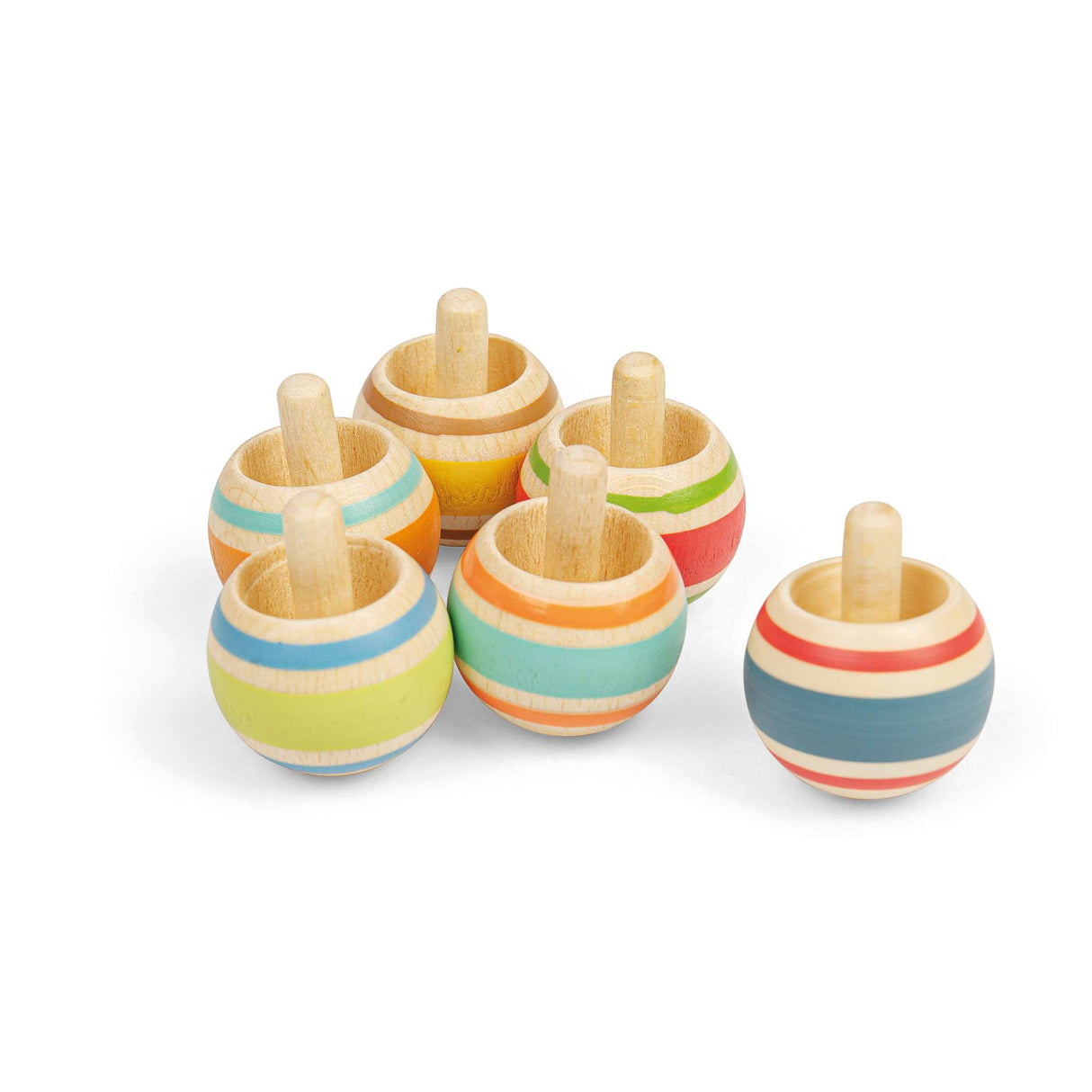 Spinning Tops (Pack of 6)