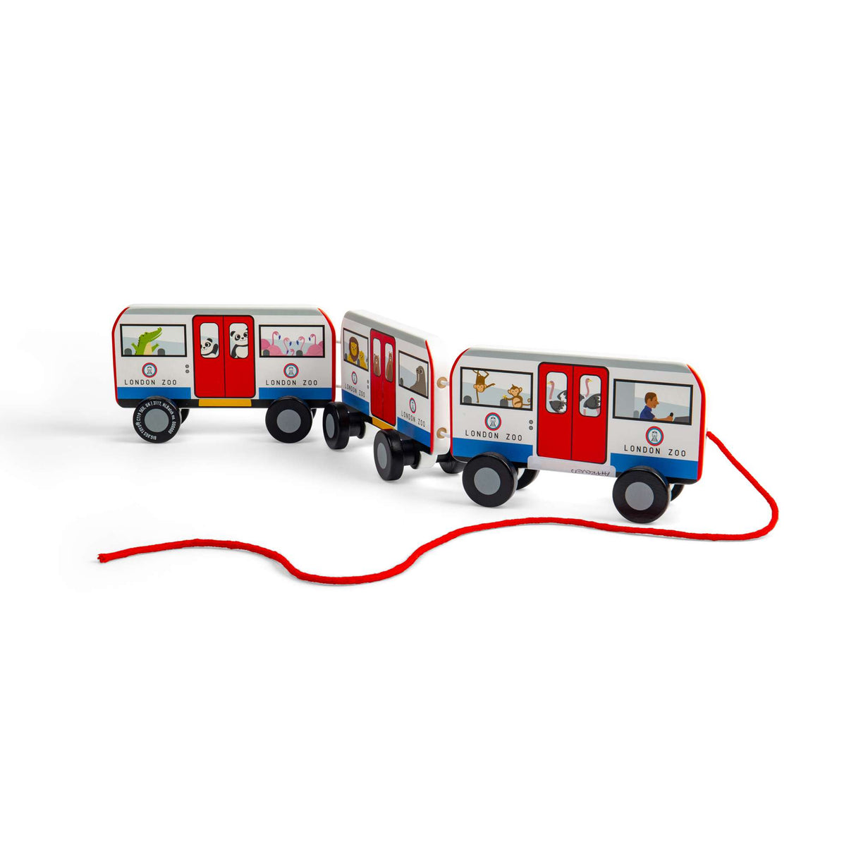 London Pull Along Tube Toy