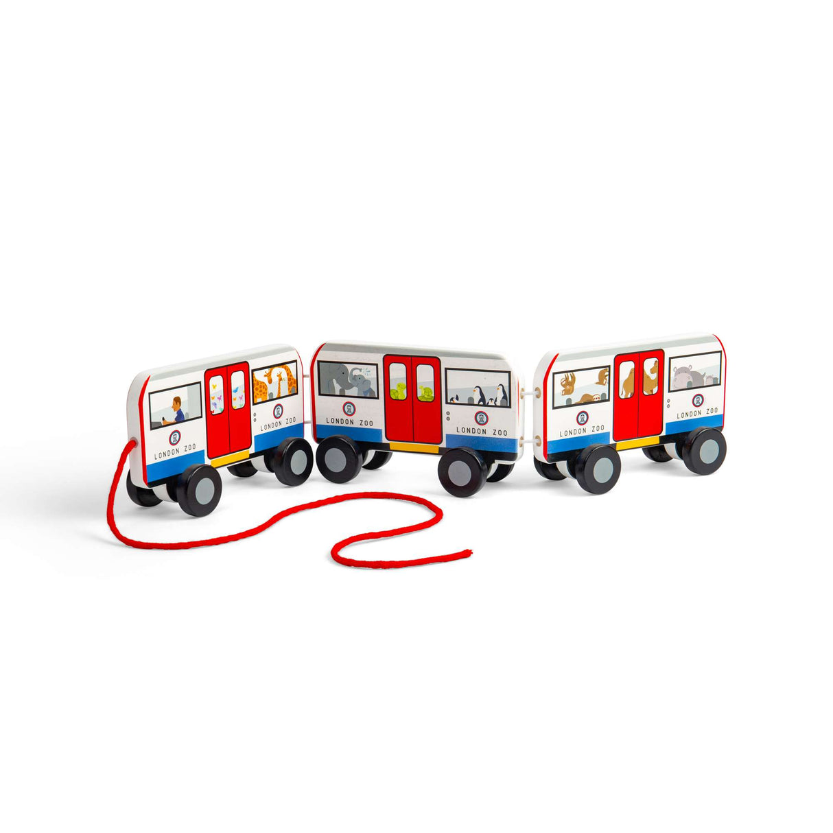 London Pull Along Tube Toy