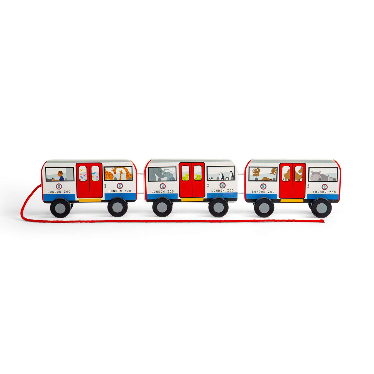 London Pull Along Tube Toy