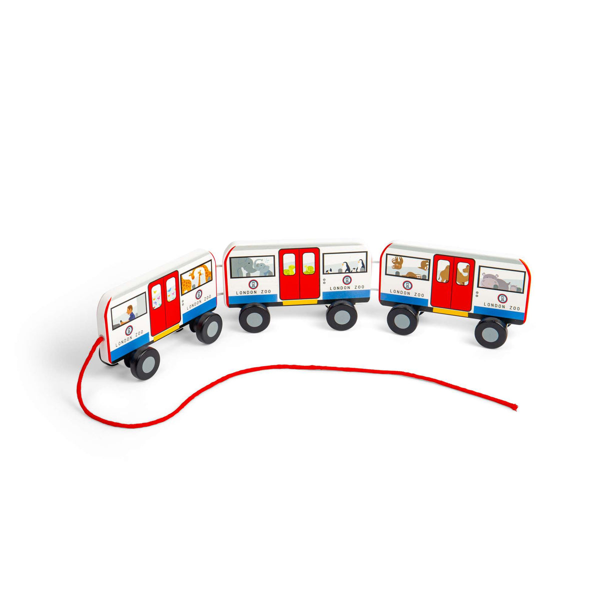London Pull Along Tube Toy