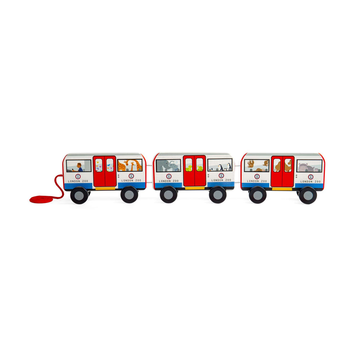 London Pull Along Tube Toy