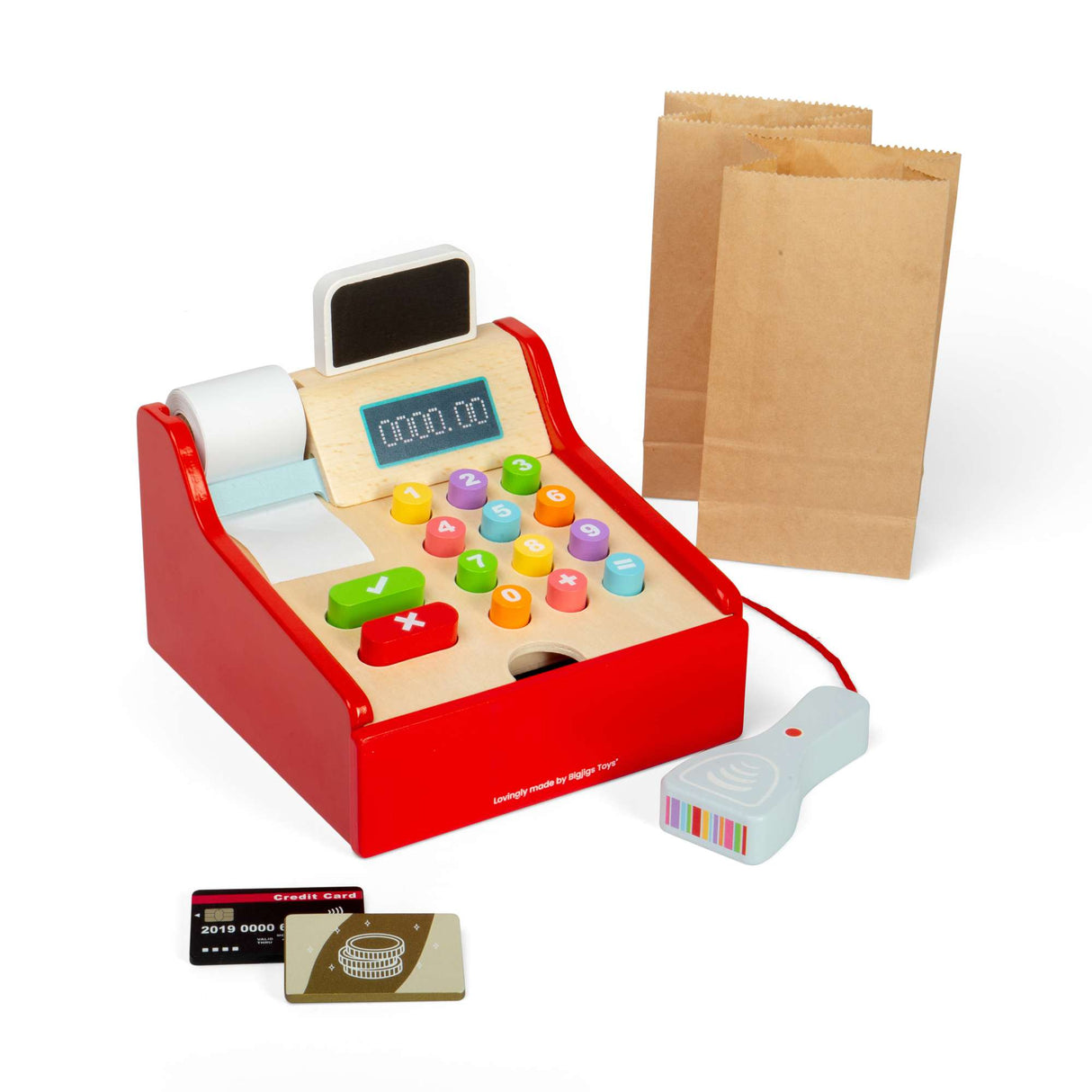 Children's Wooden Cash Register Shop Till