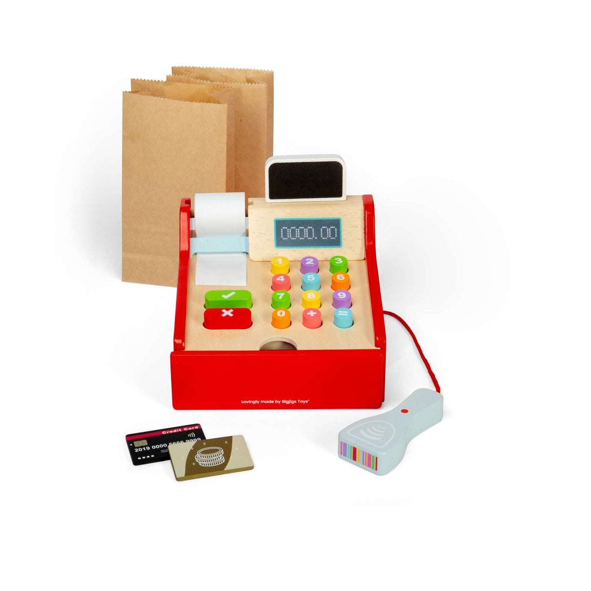 Children's Wooden Cash Register Shop Till
