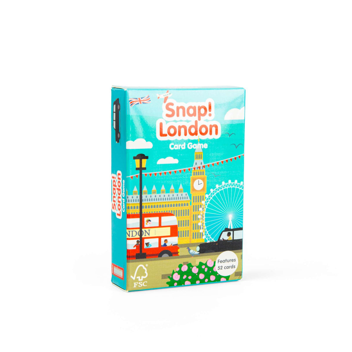 London Snap Memory Game for Kids, Pack of 52 Cards, Travel Games