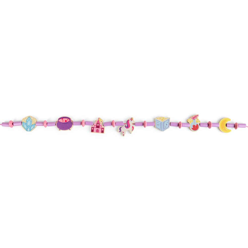 Bigjigs Toys Mystical Magic Jewellery Set - Kids' Bracelet & Necklace Making Kit