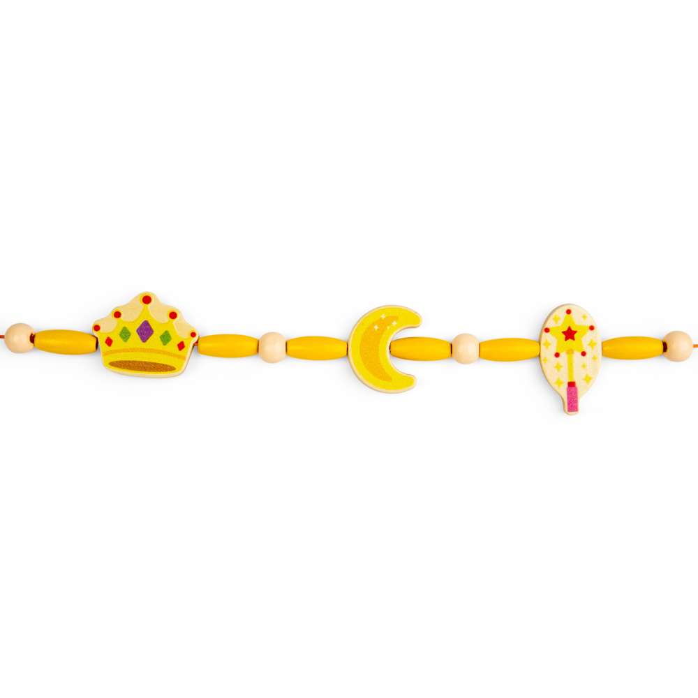 Bigjigs Toys Mystical Magic Jewellery Set - Kids' Bracelet & Necklace Making Kit