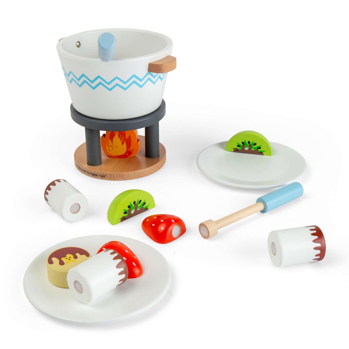 Chocolate Pot For Two - Kids Wooden Play Food Set, Kitchen Playsets