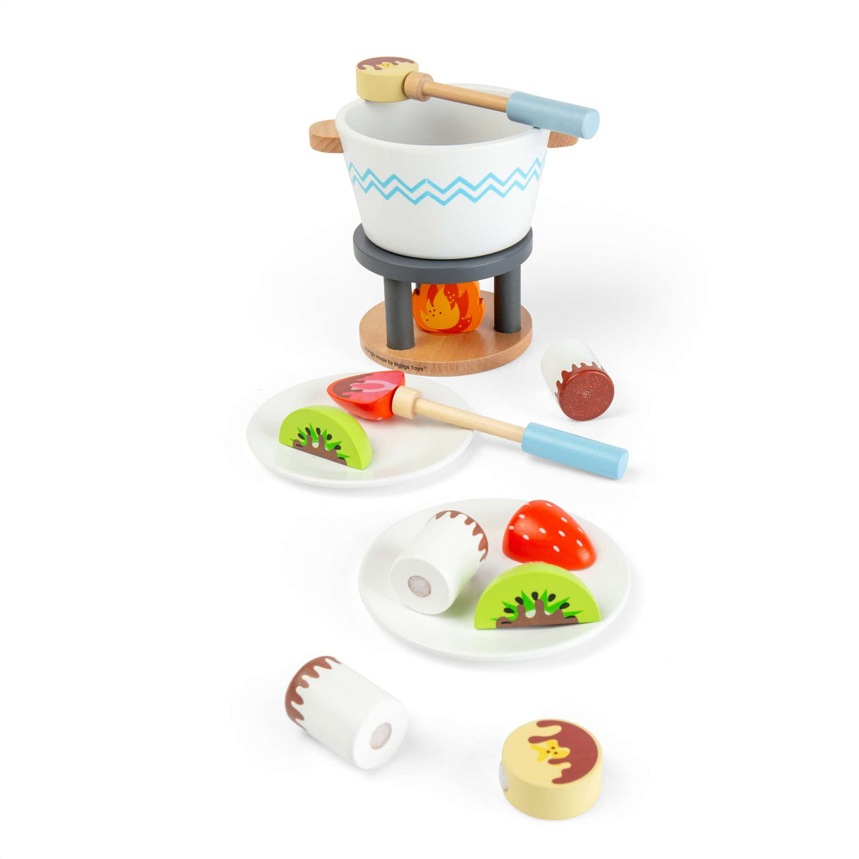 Chocolate Pot For Two - Kids Wooden Play Food Set, Kitchen Playsets
