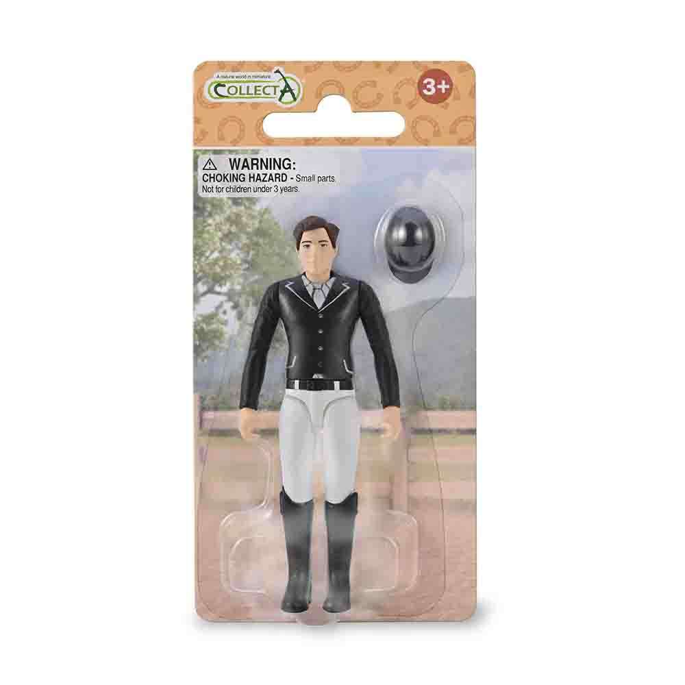 Tournament Rider with Wide Brim Equestrian Helmet