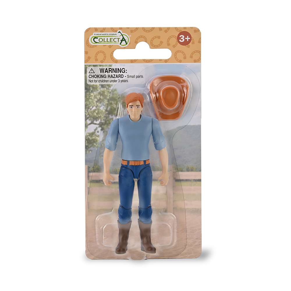 Hobby Rider with Cowboy Hat