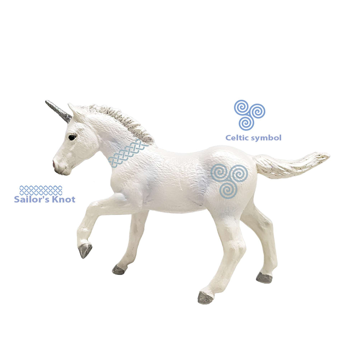 Unicorn Foal Blue
