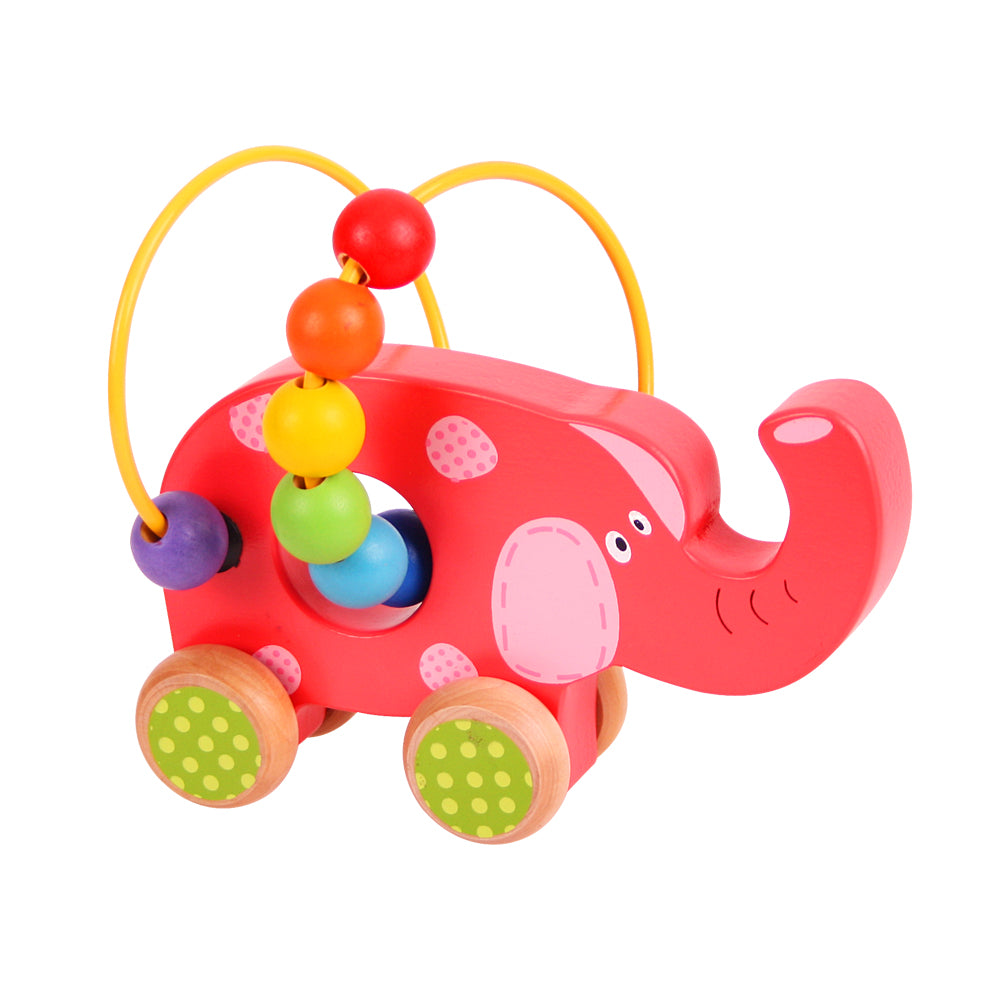 Push Along Elephant Bead Frame - DAMAGED BOX