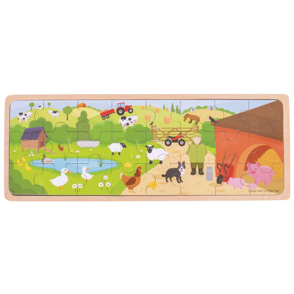 On The Farm Puzzle - Damaged Box