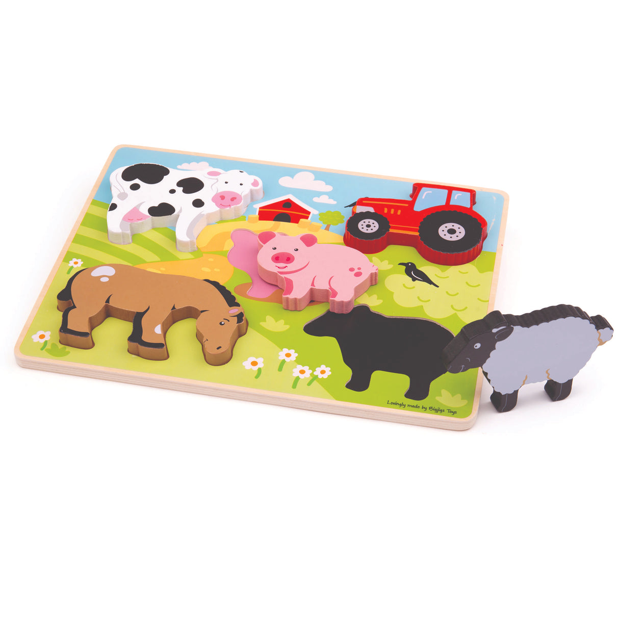 Chunky Lift Out Farm Puzzle