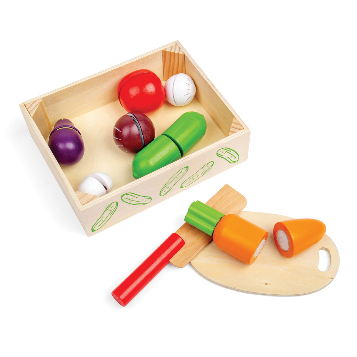 Cutting Veg Crate