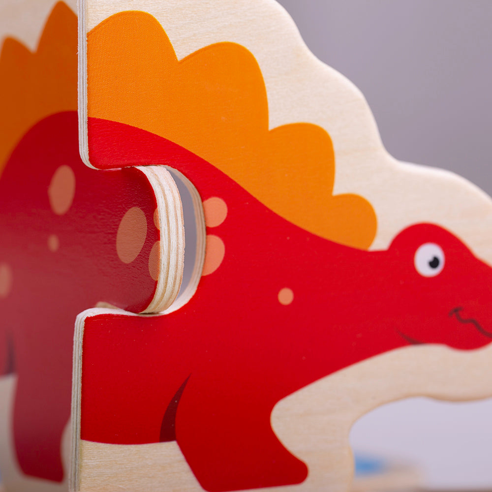 Two Piece Puzzles - Dinosaur - Damaged Box