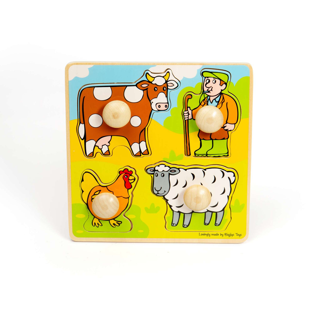 My First Peg Puzzle Farm