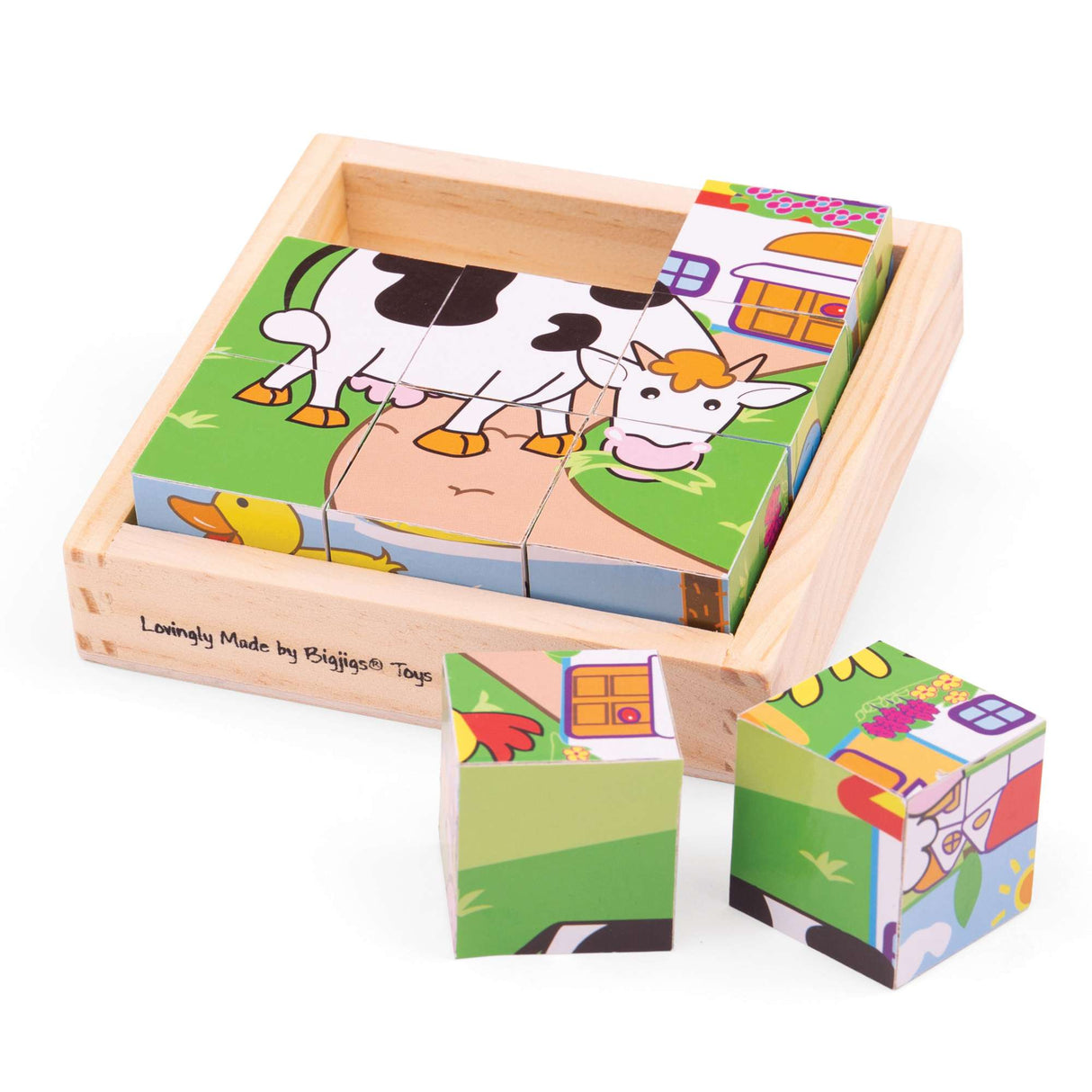 Animal Cube Puzzle