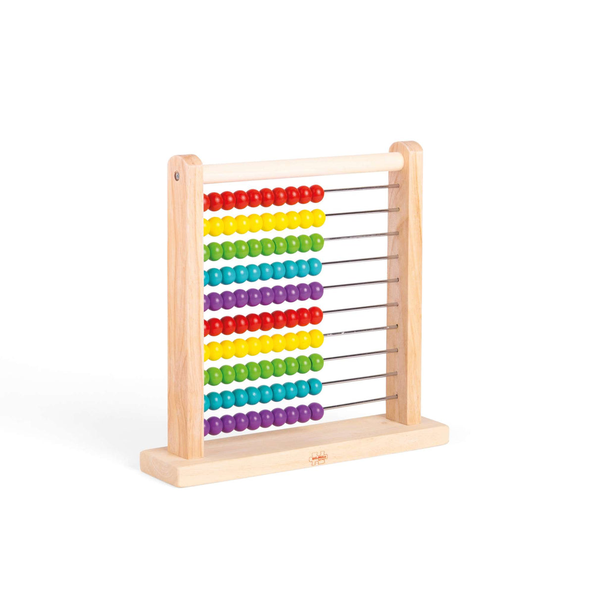 Wooden Abacus Maths Toys Bigjigs Toys