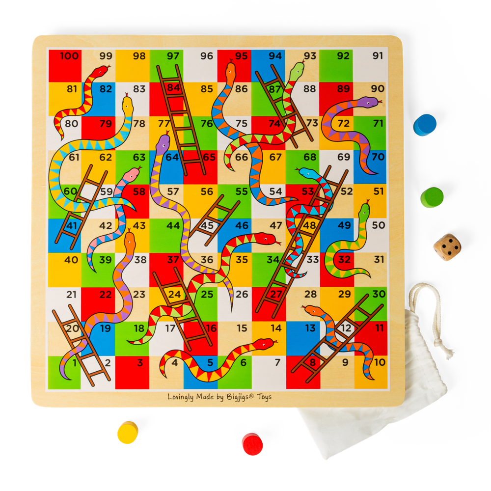 Traditional Snakes and Ladders