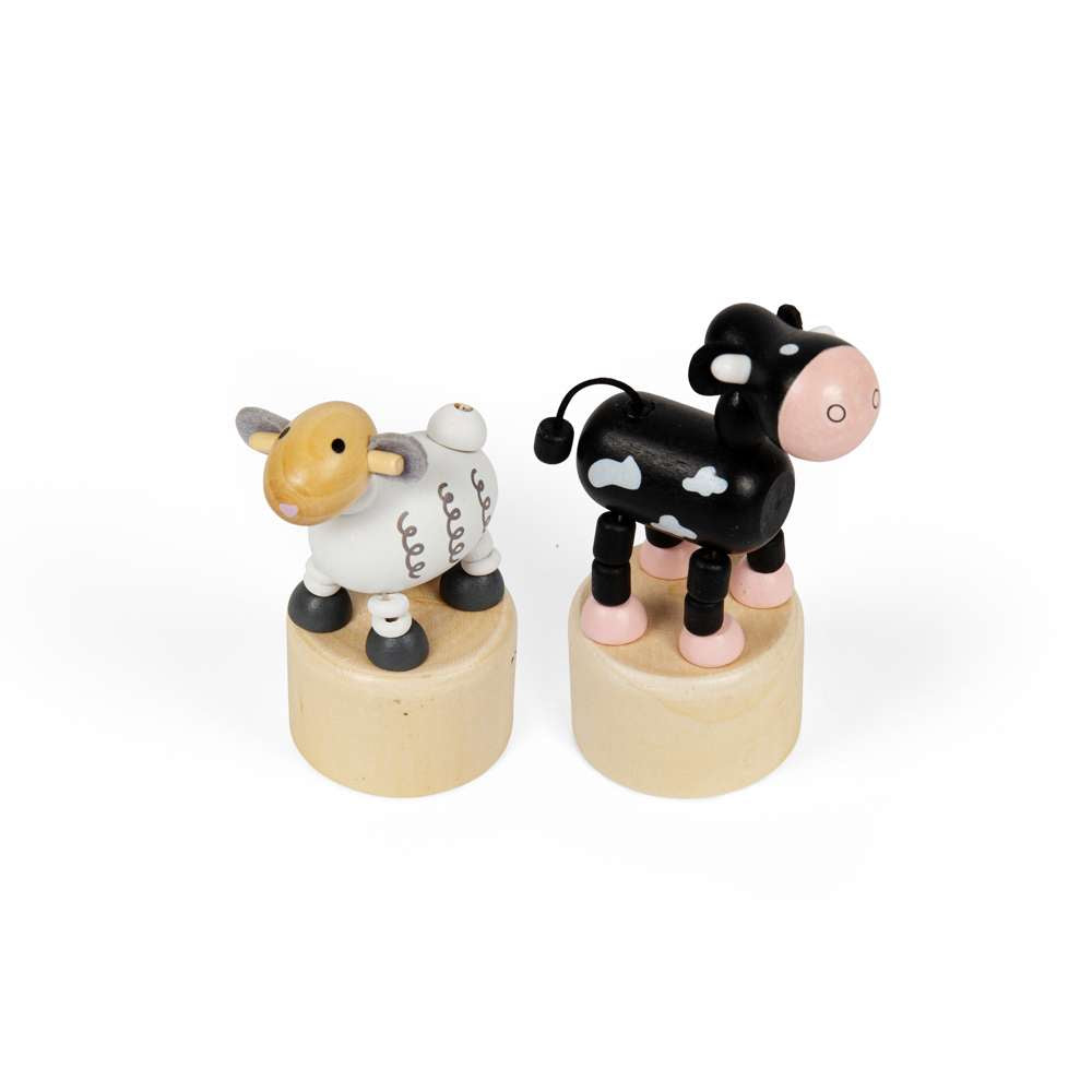Farm Animal Pushup (Pack of 2 - Cow and Sheep)