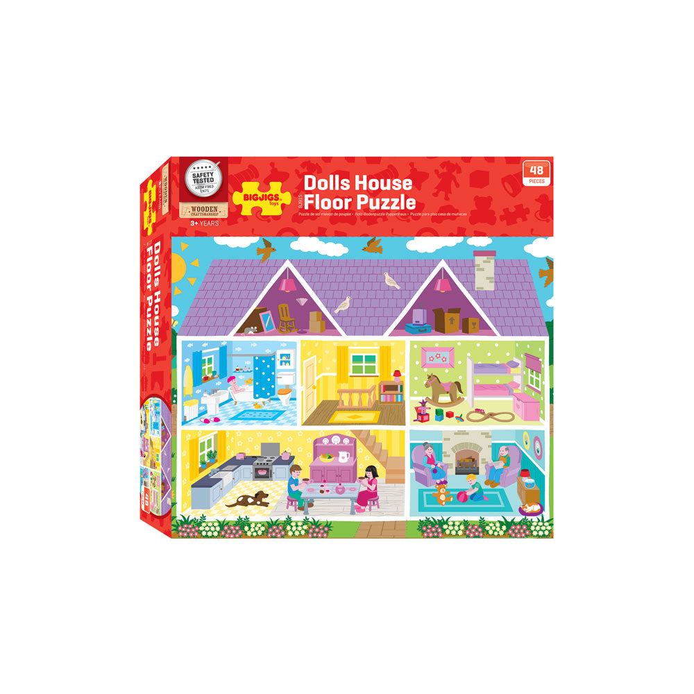 Dolls House Floor Puzzle (48 piece) - DAMAGED BOX