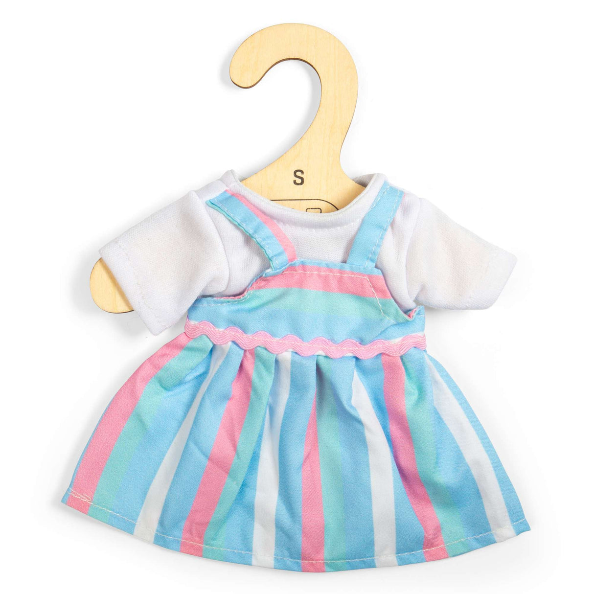 Striped Dress Small Doll Clothes for Dolls Bigjigs Toys