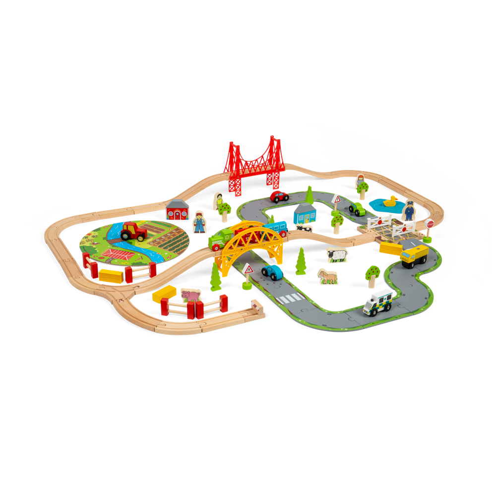 Road & Rail Train Set
