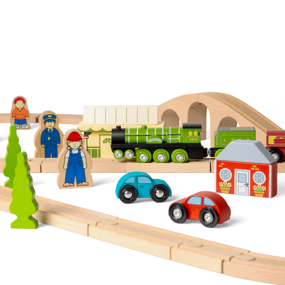 Flying Scotsman Train Set - Damaged Box