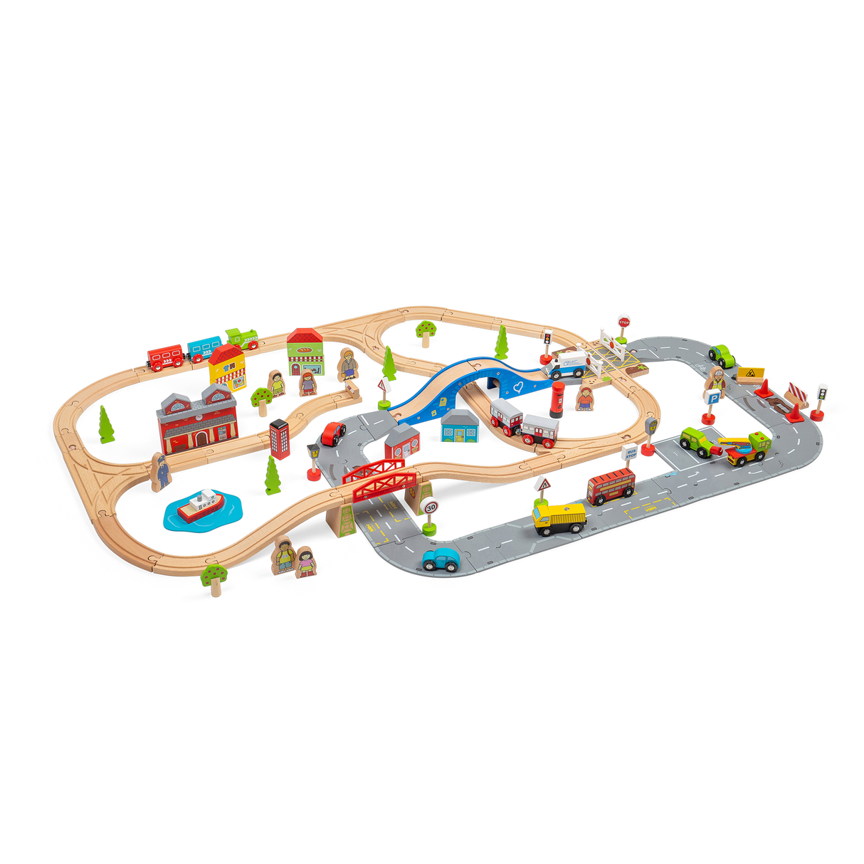 City Road and Railway Set