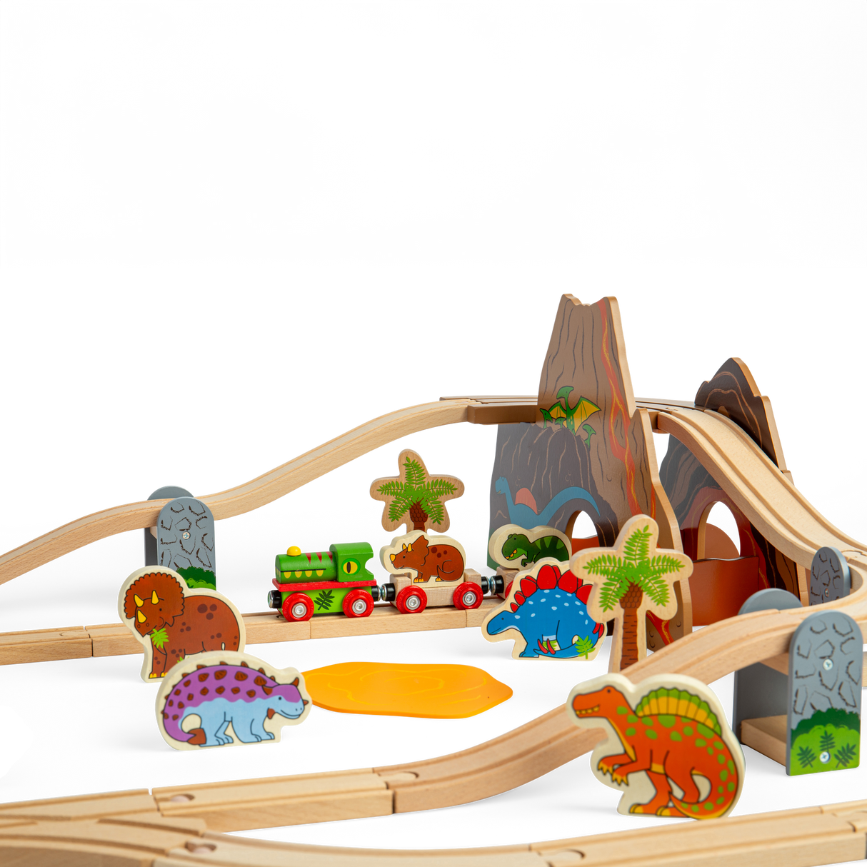 Dinosaur Railway Set