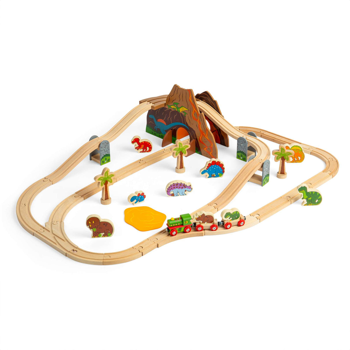 Dinosaur Railway Set