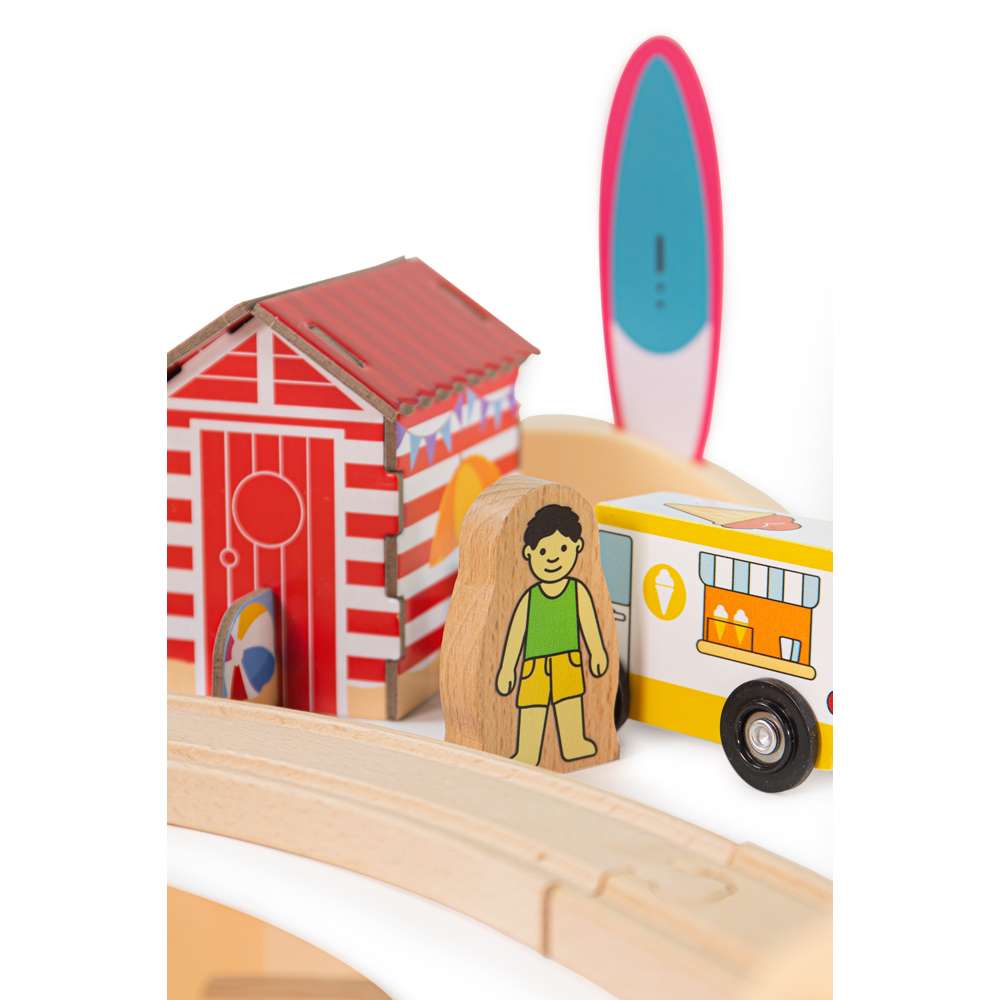 Coastal Clean Up Train Set - DAMAGED BOX