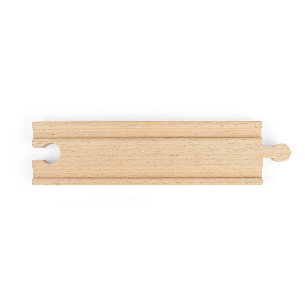 Bigjigs Rail Medium Straights (Pack of 4) - Damaged Box