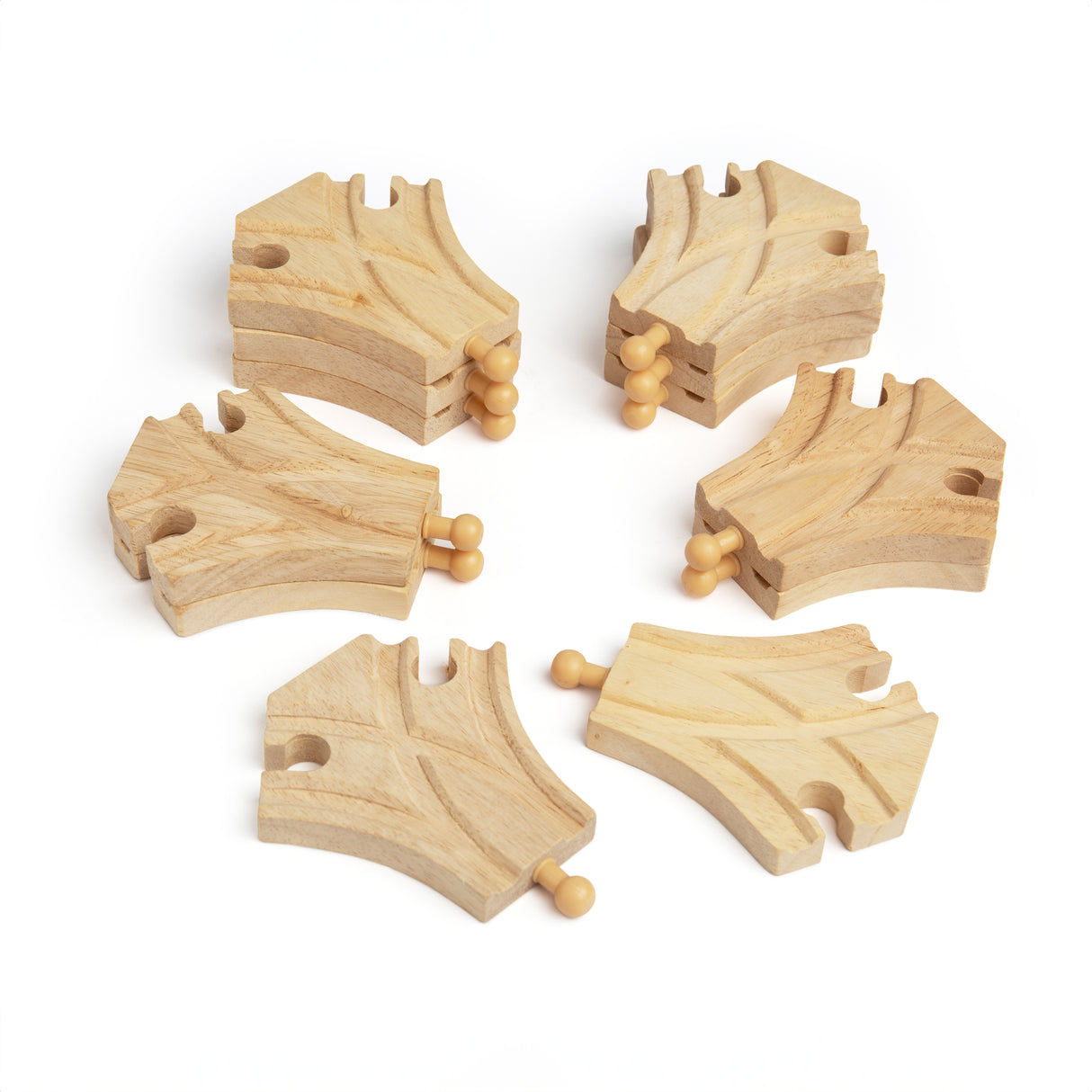 Curved Turnouts (Pack of 4)