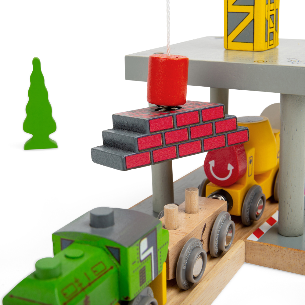 Big Yellow Crane - Damaged Box