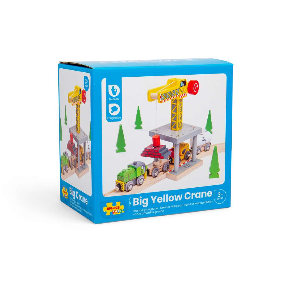 Big Yellow Crane - Damaged Box