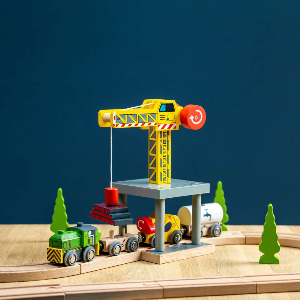 Big Yellow Crane - Damaged Box