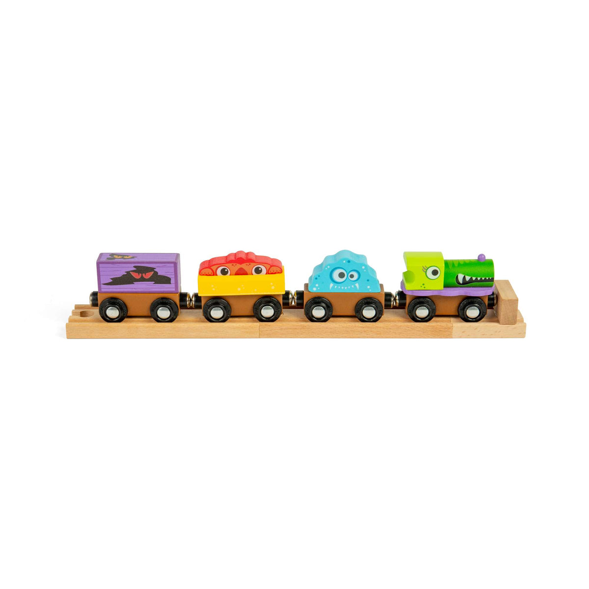 Big Wheel 4x4 Monster Train Toy For toddler In Green Color